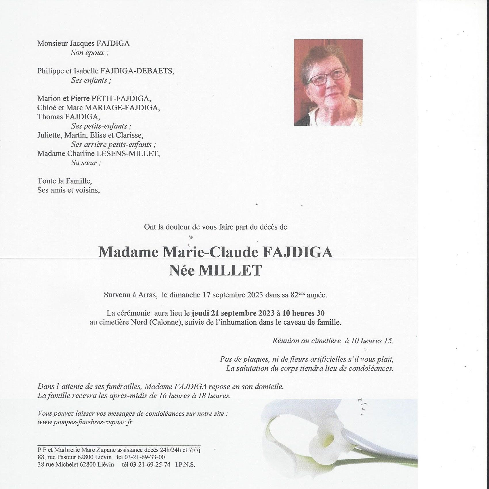 Photo de Marie-Claude FAJDIGA