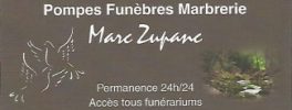 logo pompes funebres marbrerie